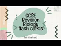 GCSE Biology Flashcards