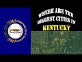 Kentucky Top 100 Cities 2024 Population Estimates