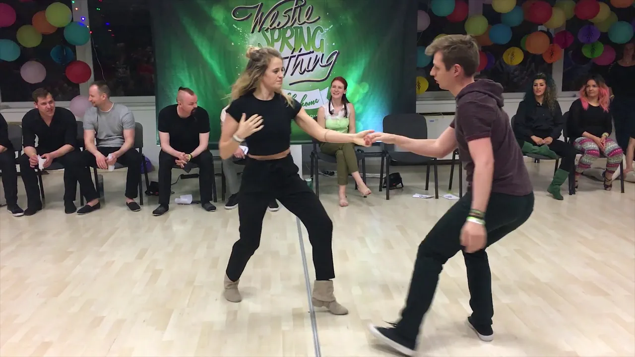 Ville Immonen & Jennie Davidsson - 2nd place All-Stars J&J - Westie Spring Thing 2019