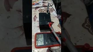 فحص كفاءة البطاريه    فولت         دندنها