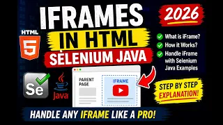 40 iframes in HTML Selenium Java 2026