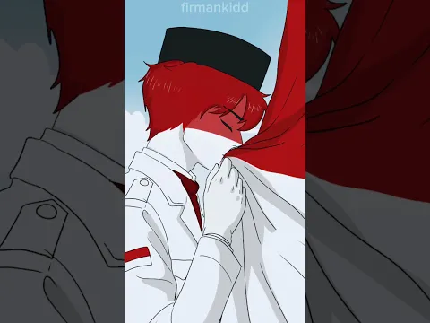 Happy 81st Independence Day, Indonesia 🇮🇩 #countryhumans #countryballs #animasi