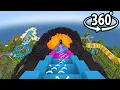 Minecraft 360 Volcano Water Slide
