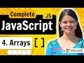 Lecture 4 Arrays JavaScript Full Course