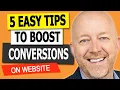 5 Tips To Boost Your Website Conversion Rate EASY