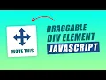 Draggable Div Element using Javascript