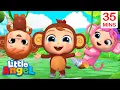 Cheeky Monkeys Song More Little Angel Kids Songs Nursery Rhymes