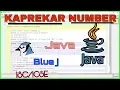 Kaprekar Number Java Program Blue j