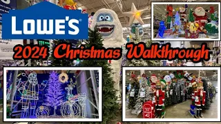 Lowes s NEW Christmas Decor 2024 Store Walkthrough Awesome Decorations