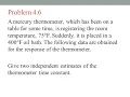 Response of 1st Order system Problem 4 6 Process Dynamics and Control