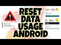 HOW TO RESET DATA USAGE in Android No root 2020