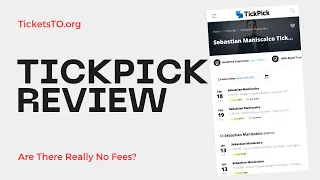 TickPick Review - Is the Fee-less Ticket System Legit