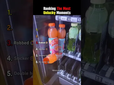 RANKING THE MOST UNLUCKY MOMENTS