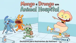 TRECHO DE DEMONSTRAÇÃO de Mongo e Drongo em Hospital de Animais do Roblox (Anomalias)
