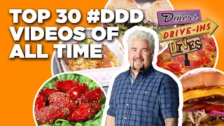 Top 30 s of ALL TIME with Guy Fieri Diners Drive-Ins and Dives Food Network