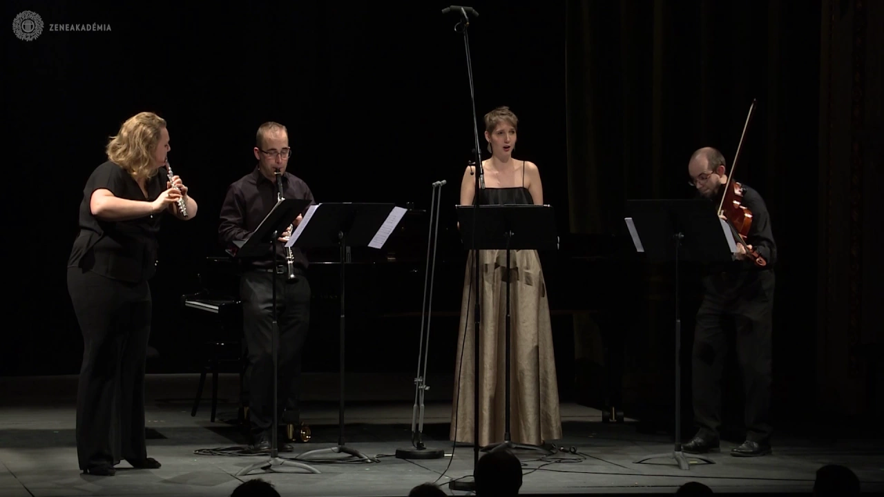 Igor Stravinsky: Three Songs from William Shakespeare - Molnár, Bán, Pálfi, Tornyai Igor Stravinsky: Three Songs from William Shakespeare - Molnár, Bán, Pálfi, Tornyai