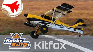 NEW Hobbyking KITFOX RC Airplane Presentation