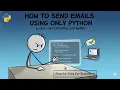 How to Send Emails Using only Python Step-by-Step for Beginners smtplib no external software N6