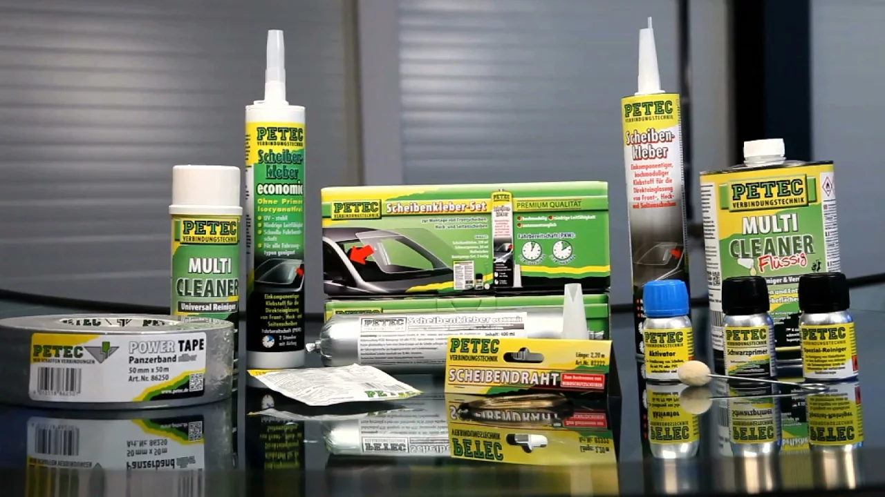 PETEC Scheibenkleber-Set