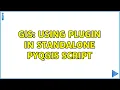GIS Using Plugin in standalone PyQGIS script 2 Solutions