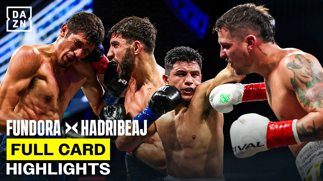 FULL CARD HIGHLIGHTS | Sebastian Fundora vs. Ermal Hadribeaj