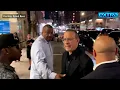 Tom Hanks YELLS at Fans After They Nearly Knock Wife Rita Wilson Over Watch