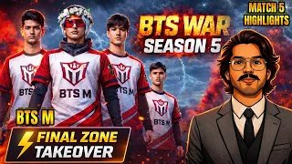 BOTSQUAD WAR SEASON 5 | MATCH 5 HIGHLIGHTS | #madanop  #madan  #bts