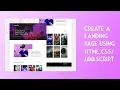 Loopstudios landing page from Scratch HTML CSS JavaScript part 1 desktop view
