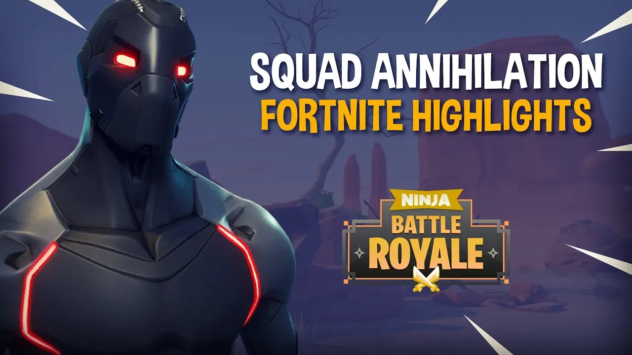 Squad Annihilation!! - Fortnite Battle Royale Highlights - Ninja