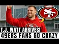 Download Lagu TJ WATT ARRIVES at 49ERS facility and fans give him a HERO’S WELCOME | 49ers news