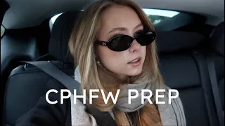 CPH FASHION WEEK PREP - secondhand shopping & packing