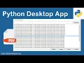 Create a desktop application to merge PDF files with Python Full Tutorial