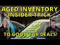 AGED INVENTORY HOW TO USE FREE INFO FOR A GREAT CAR DEAL at DEALERS The Homework Guy Kevin Hunter