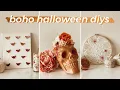 DOLLAR TREE DIY HALLOWEEN DECOR EASY Boho Halloween Decorations for 2020 Beginner Friendly