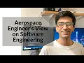 Why Writing Code is a Must Have Skill Views from a Aerospace Student