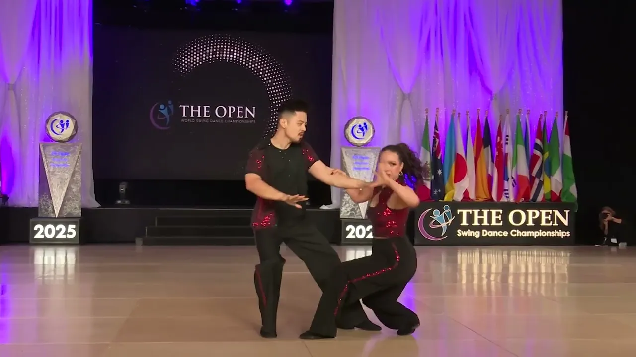Joseph Tong and Kristen Wallace - 1st Place Rising Star (Classic) - The Open 2025