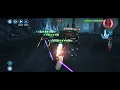 3v3 B L9 Bastila vs SpiderMaul damage immunity 110 D 57 banners