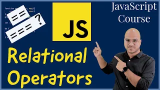 Relational operators in JavaScript