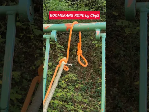 BOOMERANG ROPE by CbyS - new tutorial on the channel