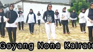 Download Goyang Nona Kairatu | line Dance| 2022| Demo By Duta Team MP3