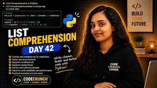 List Comprehension Made SUPER Easy Day 42 100 Days of Python Interview Question