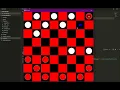 I made a checkers game in python Here s the demo