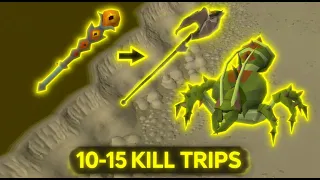 The best way to Kill Kalphite Queen 10-15 KILL TRIPS