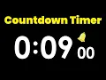 9 Minute Countdown Timer with Alarm