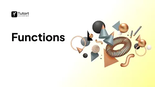 Functions in Python Python Programming Basics Tutort Academy