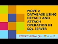 Move a Database using Detach and Attach SQL Server Database Design Database Design