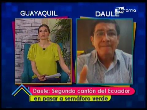 Daule: Segundo cantón del Ecuador en pasar a semáforo verde