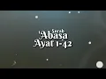 Surah 'Abasa || Nada Hijaz || Metode Wafa