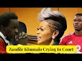 Lagu Shocking: Zandile Khumalo Breaks Down in Tears in Court, Revealing the Identity of Senzo's Ki!!er! 😳