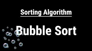 Bubble Sort algorithm with python code